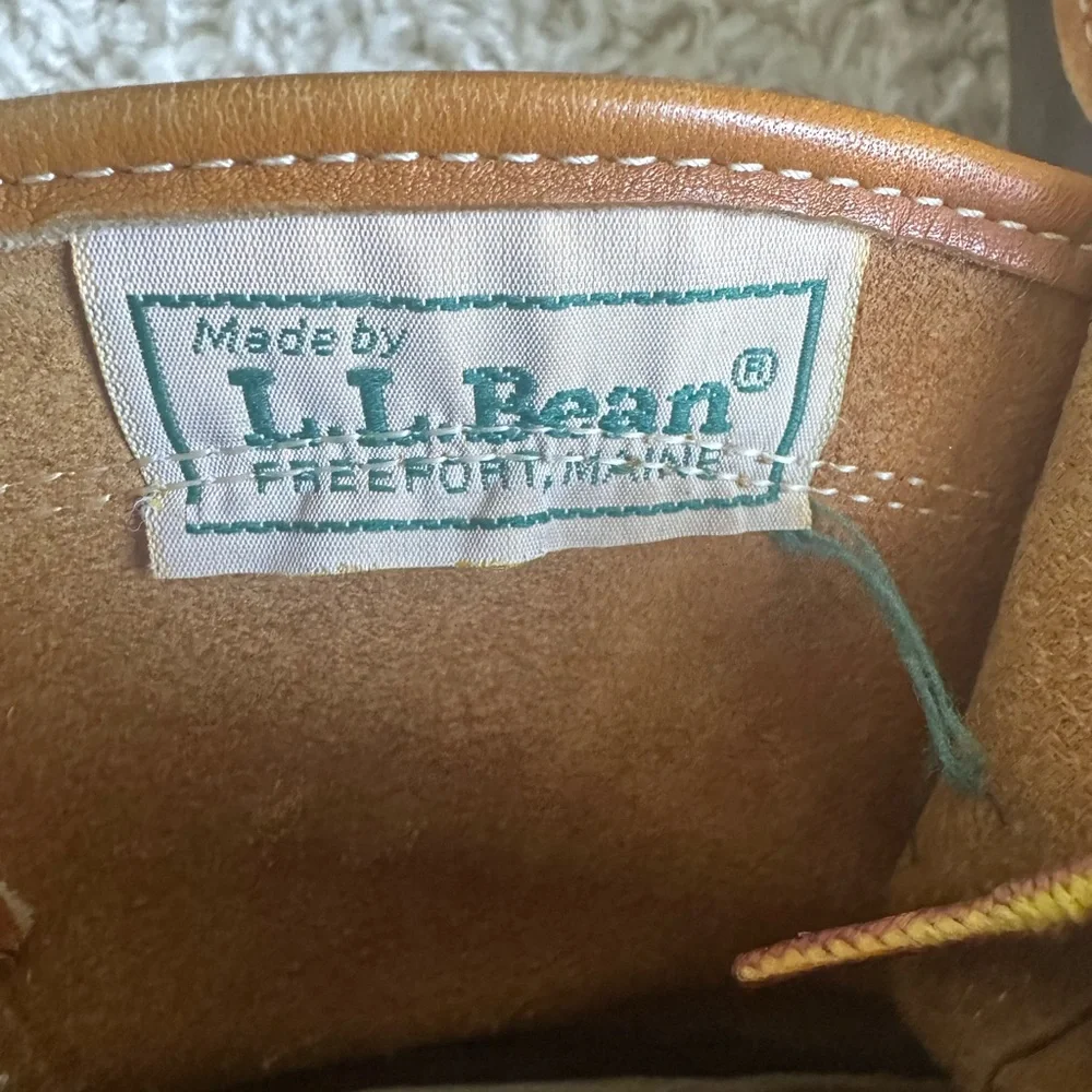 Vintage L.L. Bean Maine Hunting Shoe Boot Mens 8 Usa Made Duck boots